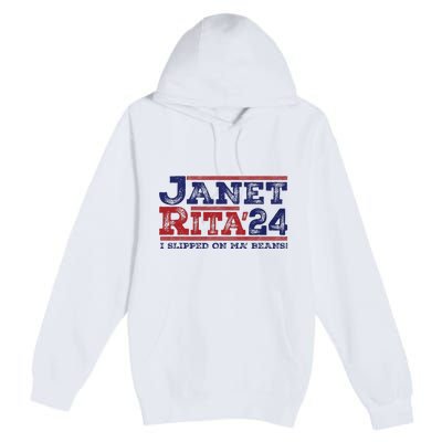 Janet And Rita For President 2024 Premium Pullover Hoodie