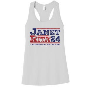 Janet And Rita For President 2024 Women's Racerback Tank