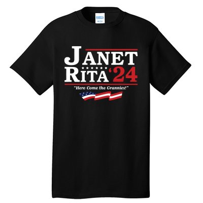 Janet And Rita For President 2024 Tall T-Shirt