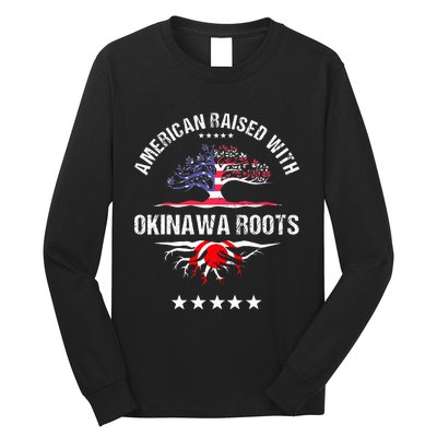 Japanese American Raised With Okinawa Roots Japan Long Sleeve Shirt