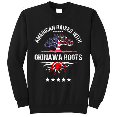 Japanese American Raised With Okinawa Roots Japan Sweatshirt