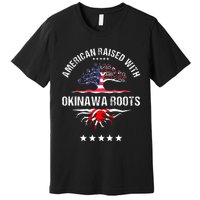 Japanese American Raised With Okinawa Roots Japan Premium T-Shirt