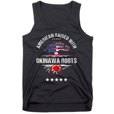 Japanese American Raised With Okinawa Roots Japan Tank Top