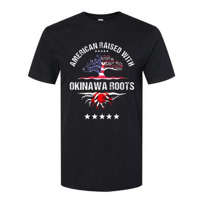 Japanese American Raised With Okinawa Roots Japan Softstyle CVC T-Shirt