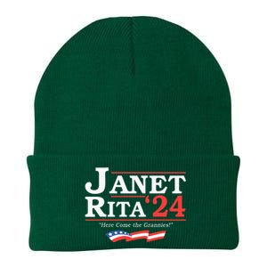 Janet And Rita 2024 Here Come The Grannies Knit Cap Winter Beanie