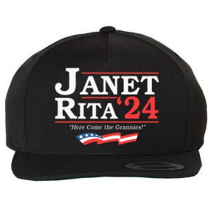 Janet And Rita 2024 Here Come The Grannies Wool Snapback Cap