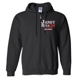 Janet And Rita 2024 Here Come The Grannies Full Zip Hoodie