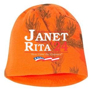 Janet And Rita 2024 Here Come The Grannies Kati - Camo Knit Beanie