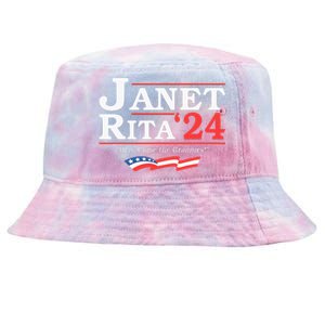 Janet And Rita 2024 Here Come The Grannies Tie-Dyed Bucket Hat