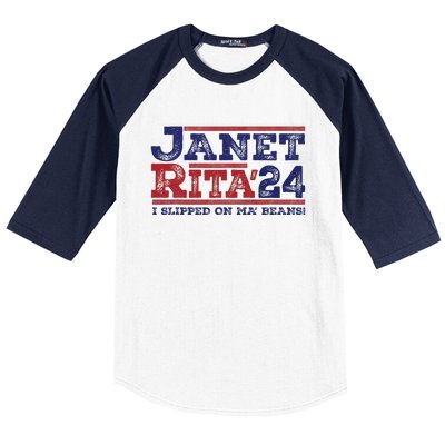 Janet And Rita For President 2024 President 2024 Baseball Sleeve Shirt