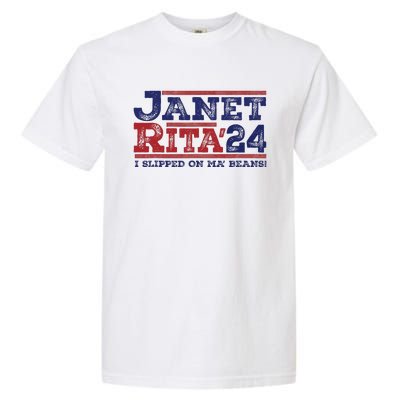 Janet And Rita For President 2024 President 2024 Garment-Dyed Heavyweight T-Shirt