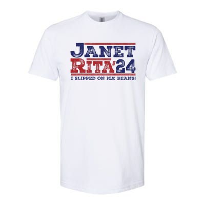 Janet And Rita For President 2024 President 2024 Softstyle® CVC T-Shirt