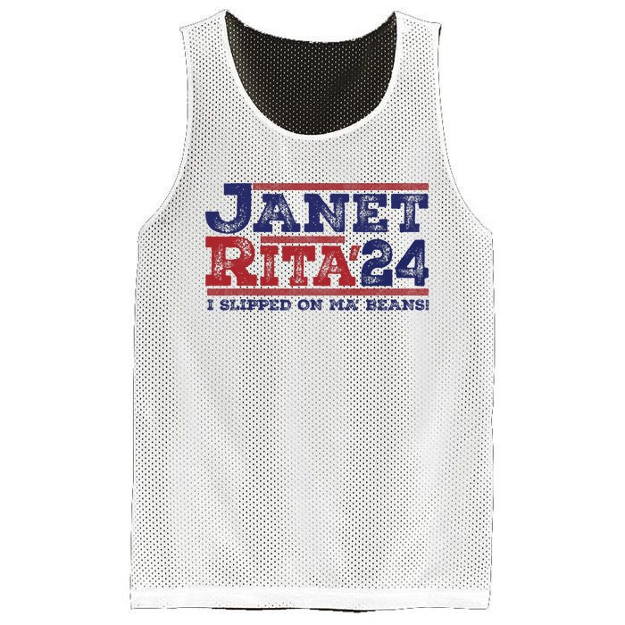 Janet And Rita For President 2024 President 2024 Mesh Reversible Basketball Jersey Tank