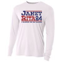 Janet And Rita For President 2024 President 2024 Cooling Performance Long Sleeve Crew