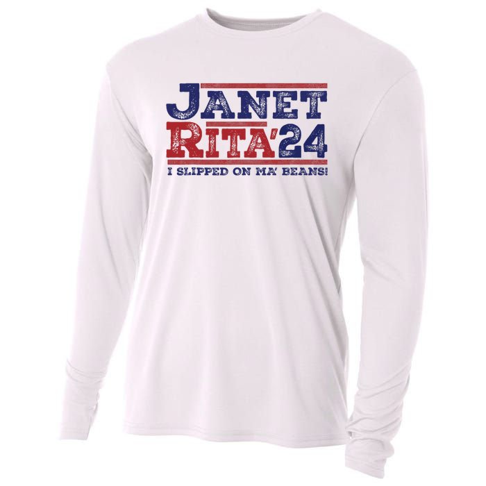 Janet And Rita For President 2024 President 2024 Cooling Performance Long Sleeve Crew