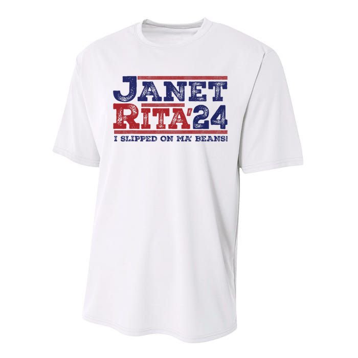 Janet And Rita For President 2024 President 2024 Performance Sprint T-Shirt