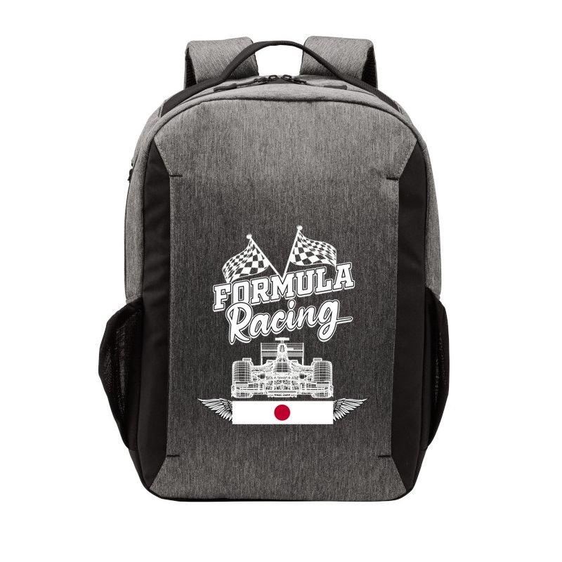 Japanese Auto Race Japan Flag Formula Racing Car Blueprint Great Gift Vector Backpack
