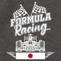 Japanese Auto Race Japan Flag Formula Racing Car Blueprint Great Gift Vector Backpack