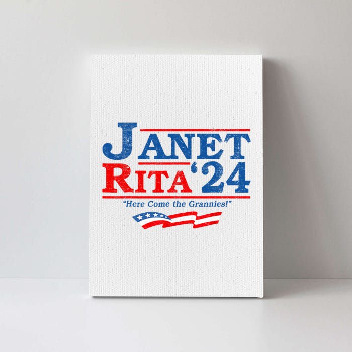 Janet And Rita For President 2024 President 2024 Canvas