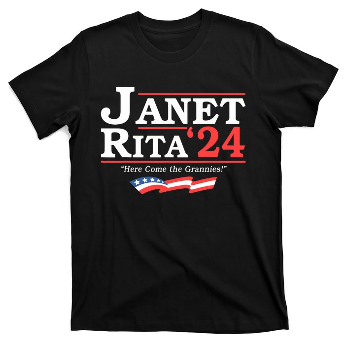 Janet And Rita 2024 Here Come The Grannies T-Shirt