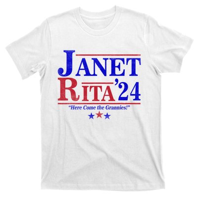 Janet And Rita 2024 Here Come The Grannies T-Shirt