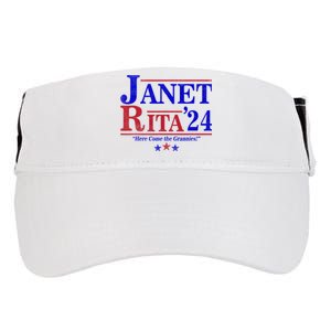 Janet And Rita 2024 Here Come The Grannies Adult Drive Performance Visor