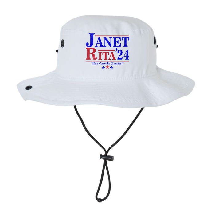 Janet And Rita 2024 Here Come The Grannies Legacy Cool Fit Booney Bucket Hat