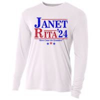 Janet And Rita 2024 Here Come The Grannies Cooling Performance Long Sleeve Crew