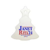 Janet And Rita 2024 Here Come The Grannies Ceramic Tree Ornament