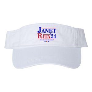 Janet And Rita 2024 Here Come The Grannies Valucap Bio-Washed Visor