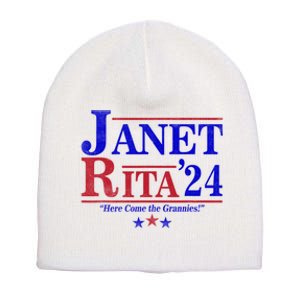 Janet And Rita 2024 Here Come The Grannies Short Acrylic Beanie