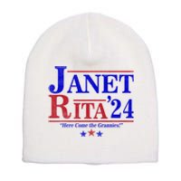 Janet And Rita 2024 Here Come The Grannies Short Acrylic Beanie