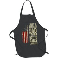 Just A Regular Dad Trying Not To Raise Liberals FatherS Day Apron