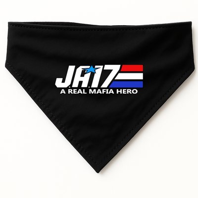 Ja17 A Real Mafia Hero USA-Made Doggie Bandana