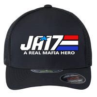 Ja17 A Real Mafia Hero Flexfit Unipanel Trucker Cap