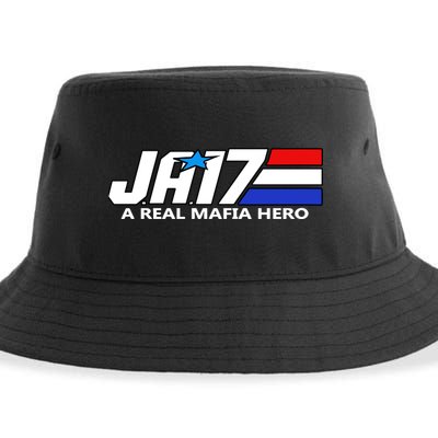 Ja17 A Real Mafia Hero Sustainable Bucket Hat