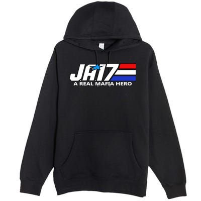 Ja17 A Real Mafia Hero Premium Pullover Hoodie