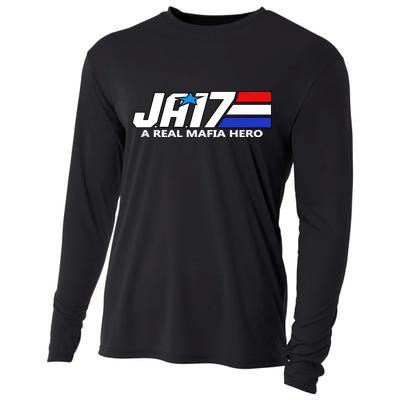 Ja17 A Real Mafia Hero Cooling Performance Long Sleeve Crew