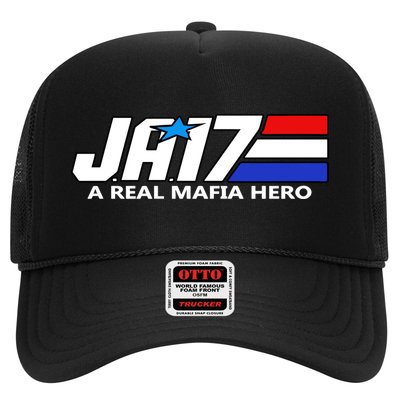Ja17 A Real Mafia Hero Trucker Hat