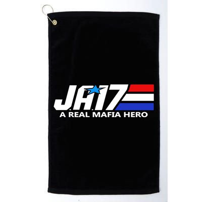 Ja17 A Real Mafia Hero Golf Towel