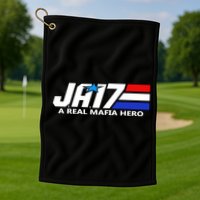 Ja17 A Real Mafia Hero Golf Towel