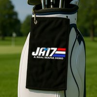 Ja17 A Real Mafia Hero Golf Towel