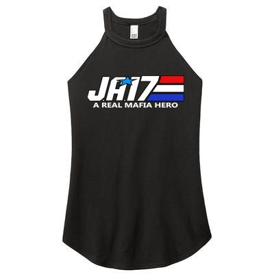 Ja17 A Real Mafia Hero Women's Perfect Tri Rocker Tank