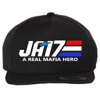 Ja17 A Real Mafia Hero Wool Snapback Cap