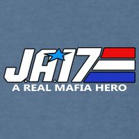 Ja17 A Real Mafia Hero Garment-Dyed Sweatshirt