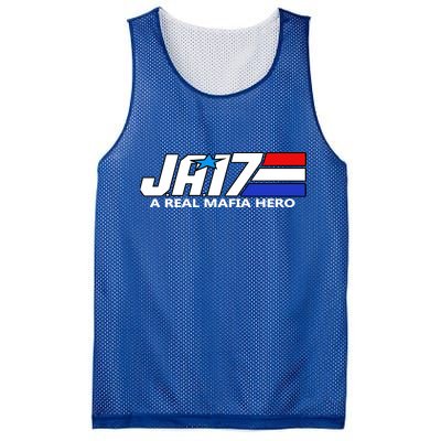 Ja17 A Real Mafia Hero Mesh Reversible Basketball Jersey Tank