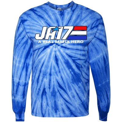 Ja17 A Real Mafia Hero Tie-Dye Long Sleeve Shirt