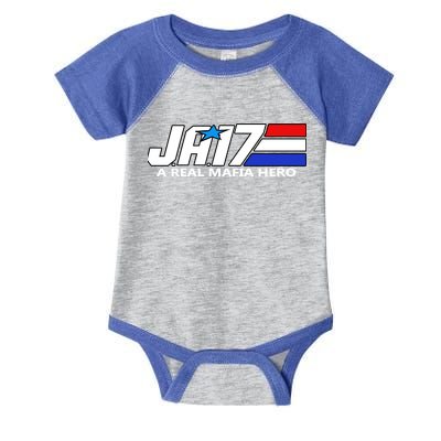 Ja17 A Real Mafia Hero Infant Baby Jersey Bodysuit