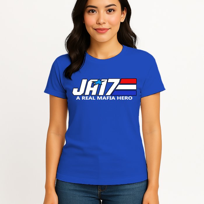 Ja17 A Real Mafia Hero Womens T-Shirt
