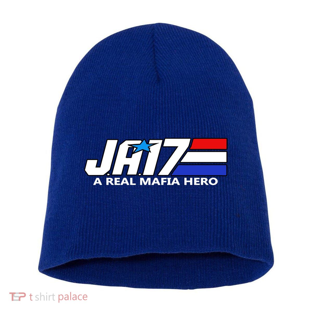 Ja17 A Real Mafia Hero Short Acrylic Beanie